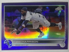 2022 Topps Chrome Update #USC111 Josh Harrison Purple Refractor