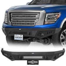 Offroad Steel Front Bumper W Led Lights Fit 2017-2024 Nissan Titan Truck Pickup Offroad Steel Front Bumper W Led Lights Fit 2017-2024 Nissan Titan Truck Pickup