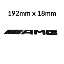 AMG Emblem Kohlefaser Optik C CL CLK SLK S SL Selbstklebend Für Mercedes AMG Emblem Kohlefaser Optik C CL CLK SLK S SL Selbstklebend Für Mercedes
