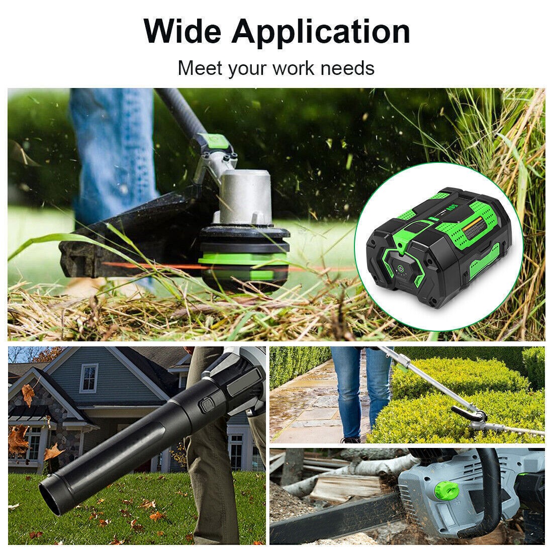 1pack 7.5ah For EGO Battery 56volt BA1400T BA4200 BA2800 ST1502LB LI-ION Battery