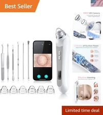 Advanced Pore Vacuum with Six Suction Heads & App Connectivity for Clear Skin