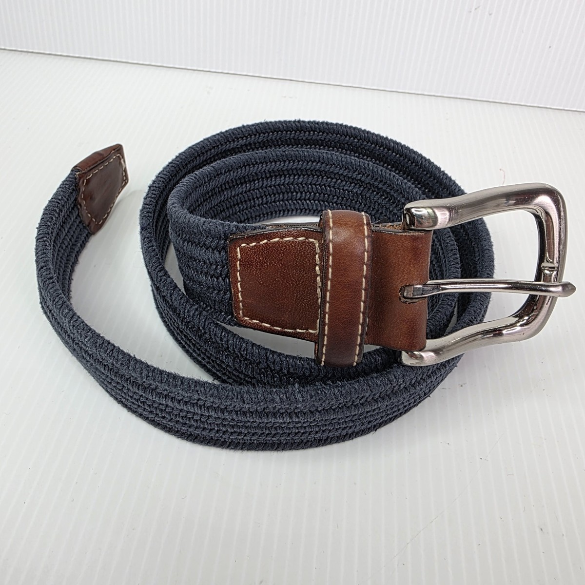 Brighton Size 34 Blue Woven Womens Belt Leather Ends | eBay display picture 2