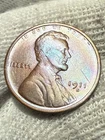 1911-S Lincoln Cent Wheat Penny, Choice AU++++++++Tougher Date Toned Crisp Lines