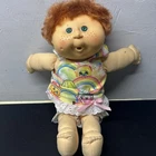 Cabbage Patch My Own Baby First Edition Vintage 1991 Cabbage Green eyes