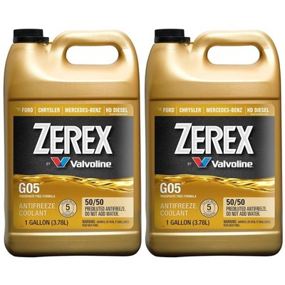 Zerex G05 Antifreeze Pack - Rust & Corrosion Protection