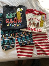 Children  s Place Size 10 X-Mas Pjs. Cotton Sets 2 . NWT.