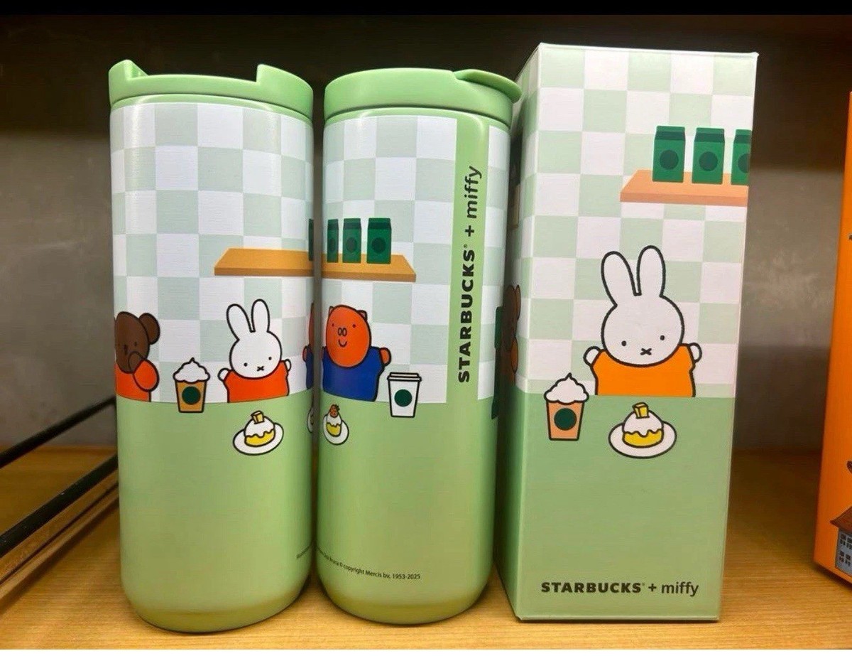 Starbucks Miffy Tumbler Stainless Bottle Indonesia Limited New