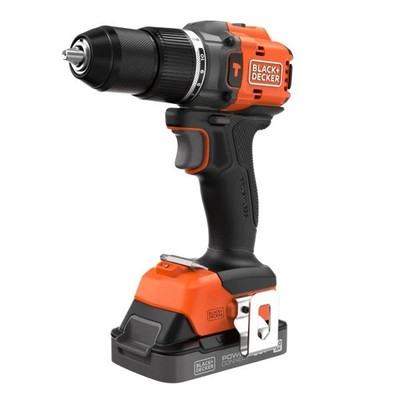 BLACK+DECKER 20V MAX* POWERCONNECT  Cordless Brushless Hammer Drill Kit-BLD783D1