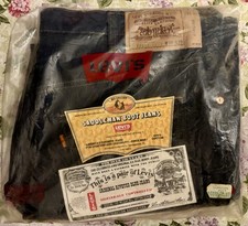 Vintage Levi  s 517 Saddleman Boot Jeans NOS Deadstock Factory Sealed 1980s est.