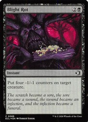 Blight Rot 89/451 Lorwyn Eclipsed Foil Common