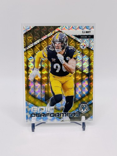 2025 Panini Mosaic - Epic Performers T.J. Watt #12 Mosaic Prizm