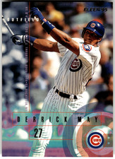 1994 Fleer #419 DERRICK MAY Chicago Cubs MLB Baseball