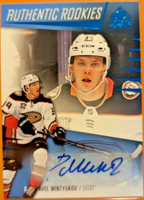 2023-24 Upper Deck SP Game Used #274 Pavel Mintyukov Authentic Rookie Auto