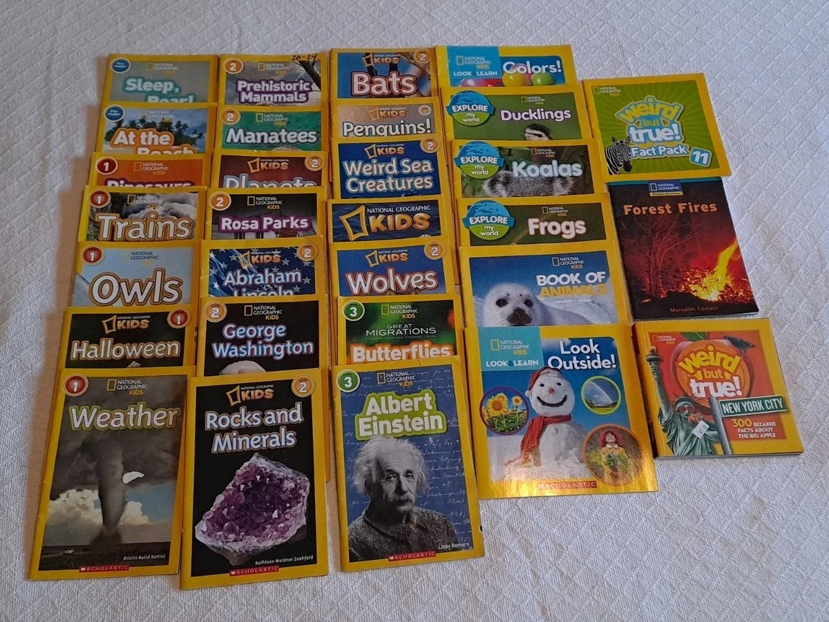National Geographic Paperback Fiction & Nonfiction Books for sale