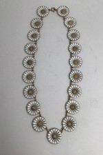 A. Michelsen Gold-plated Sterling Silver Daisy Necklace