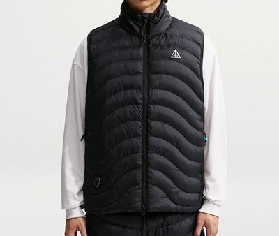 New Nike ACG Lava Flow Mens Therma-Fit ADV Vest Black  HV0605-010
