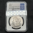 1888-O Morgan Silver Dollar NGC MS63 Edmund C. MOY Label Nice Original Luster