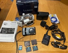 Panasonic Lumix DMC-TZ1 Digital Camera and MCTZ1 Underwater Marine Diving Case