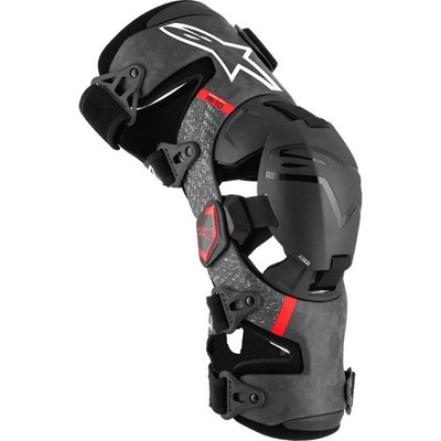 Alpinestars Knieorthese Supertech RK-10 Plasma Schwarz/Rot