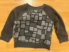 Cat And Jack Sweatshirt - Boys Size 2T - Black And Gray