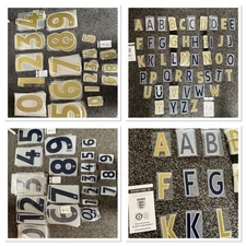 England shirt nameset Player Size numbers letters 2006-2007-2008 beckham gerrard