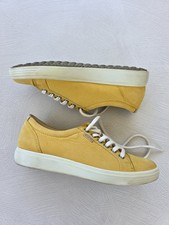 Womens ECCO Soft Leather Sneaker Size 5 US Ma...