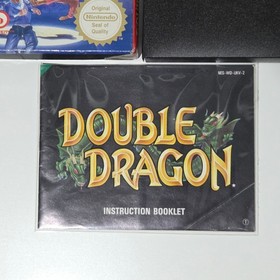 Double Dragon NES Nintendo Complete - Nice Condition