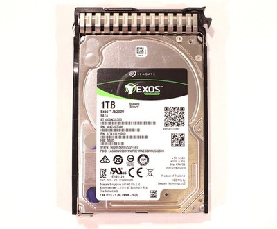 Seagate ST1000NX0353 1TB 2.5'' 6Gb/s 7.2K RPM SATA HDD W/Caddy P/N: 1FN111-005
