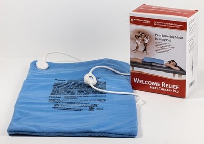Thermophore Welcome Relief Moist Dry Heating Pad Machine Washable 2 Sizes