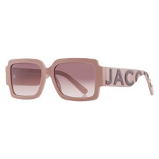 Marc Jacobs Brown Shaded Rectangular Ladies Sunglasses MARC 693/S 0NOY/HA 55