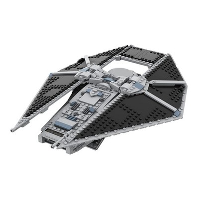 BlockNova Classic Star Reaper with Interior 559 Pieces Building Bricks