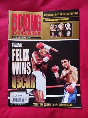 International Boxing Digest Nov/Dec 1999. Trinidad, De La Hoya, Barrera