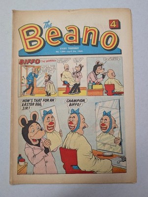 Beano Comic No 1394, April 5th 1969. Easter Issue.