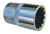JONNESWAY 12-KANT-STECKSCHLÜSSEL 1/2'''' KURZ 10mm