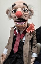 Professional Soft Ventriloquist Puppet by Jet &ndash; Full Body, Old Man/Clown