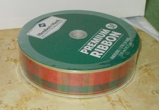 Member's Mark Premium Holiday Themed Wired Ribbon 1.5" Wide x 50 Yards Roll NEW