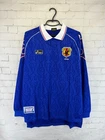 JAPAN TEAM 1998 1999 RETRO VINTAGE SOCCER FOOTBALL SHIRT L/S JERSEY HOME SIZE L
