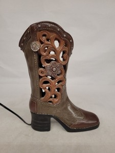 Western Style Lamp Of Resin Boot