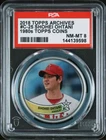2018 Topps Archives Coins Shohei Ohtani #C-25 (RC) PSA 8