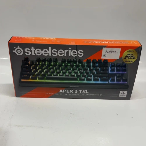 SteelSeries Apex Pro TKL Wired Keyboard Black