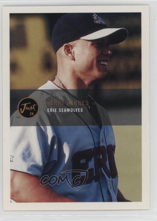 2000 Just Minors Just the Preview Larry Barnes #7 0q3