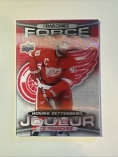 2016-17 Upper Deck Tim Hortons Franchise Force FF-3 3D Henrik Zetterberg Detroit