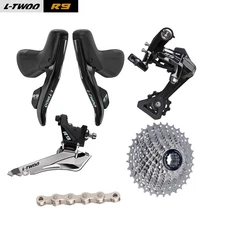 LTWOO R9 2x11 Speed Road Bike Groupset Shifters Lever Derailleur Cassette Chain