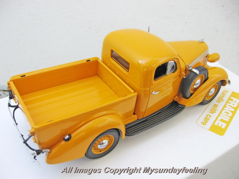 1937 STUDEBAKER COUPE EXPRESS PICKUP - NBR. LTD. ED. - DANBURY MINT - SCALE 1:24 - Immagine 4 di 4