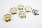 Assorted Vintage Mechanical Watches Certina Timex Montine Pirat Working x 6