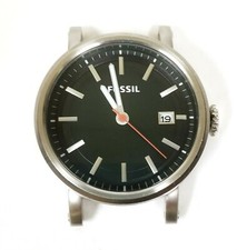 NEW FOSSIL MACHINE SILVER TONE+GREEN LARGE DIAL WATCH CASE C221011
