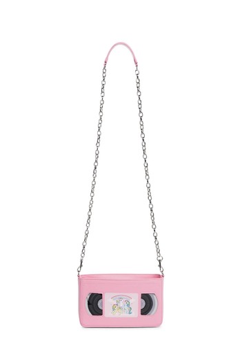 Dolls Kill x My Little Pony Nostalgic Bliss VHS Borsa a tracolla NUOVA IN CONFEZIONE - Foto 2 di 7