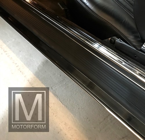 Mercedes SL SLC W107 Einstiegsleisten Schweller Gummis grau Gummibelag sill neu - Picture 6 of 10