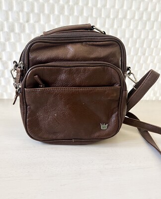 Purse King Colt Leather Handbag CCW Crossbody & Shoulder Bag Lots of Pockets