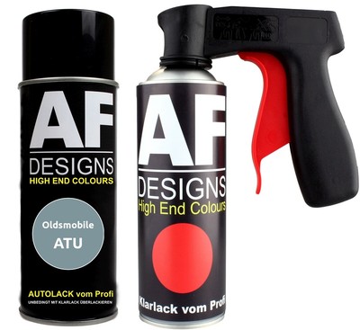 Spraydosen Griff Set für Oldsmobile ATU Iceberg Perl Klarlack Handgriff
